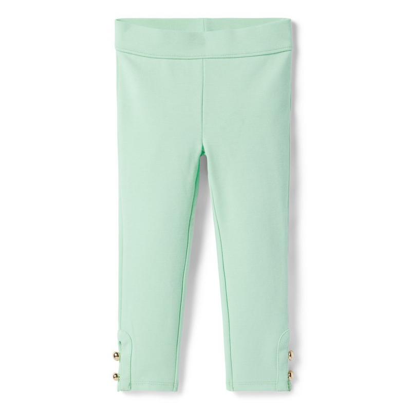 Button-Cuff Ponte Pant - Janie And Jack